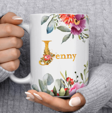 name mug design