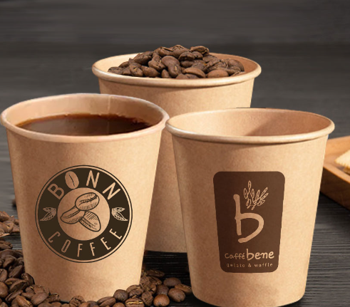 custom logo disposable coffee cups